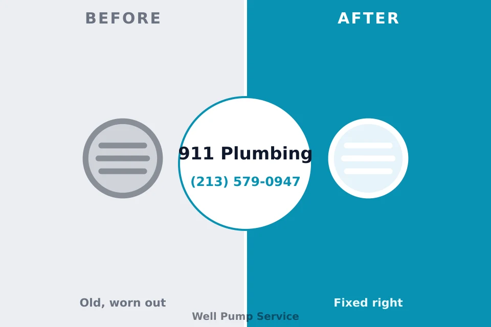 Before and after: plumbing repair Coffeyville, KS